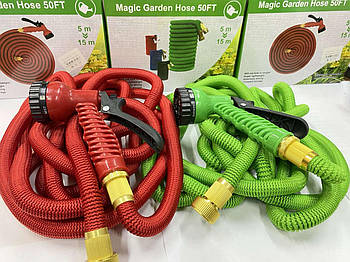 Шланг поливальний розтягувальний від 5 м до 15 м WL 1625 (20)