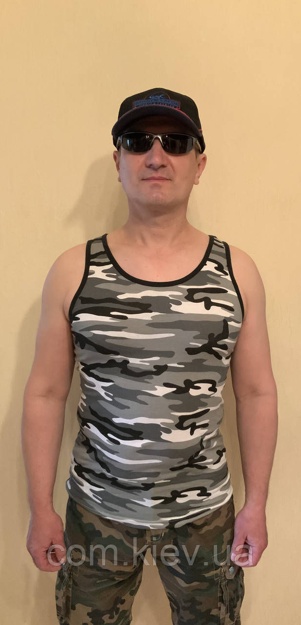 Майка Mil-Tec камуфляж Urban, бавовна 100%, фото 1