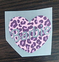 Термоналіпка на одяг "Barbie"