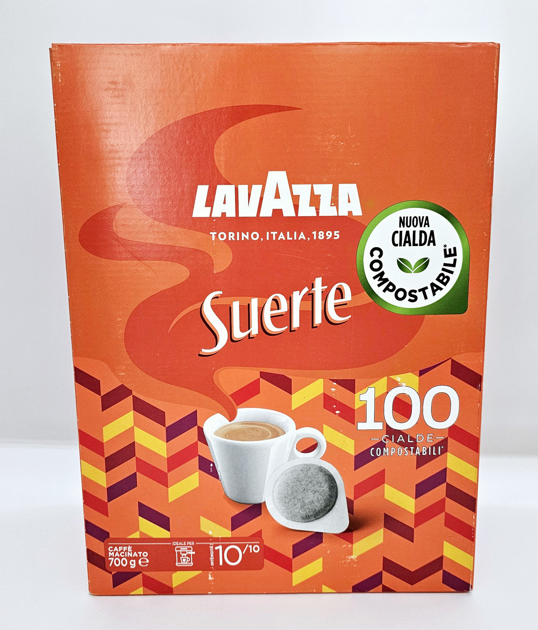 Кава в чалдах/монодозах Lavazza Suerte 100 шт. ESE (44 мм)