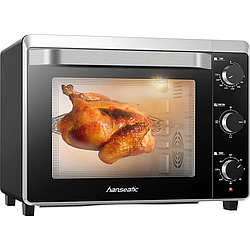 Міні-духовка Hanseatic Minibackofen 1600 Вт, 30 л, з конвекцією, нижнім нагріванням, грилем