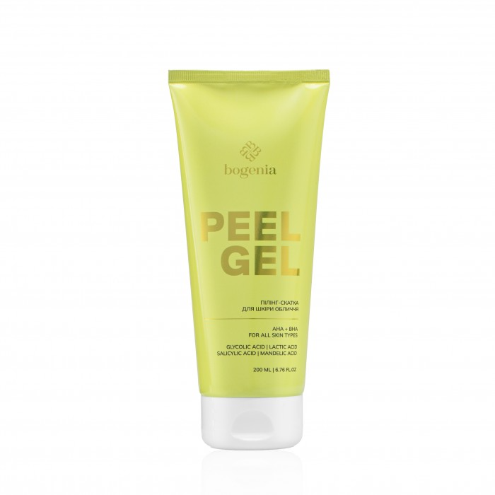 Пілінг-скатка для шкіри обличчя Bogenia Peeling Gel 200мл
