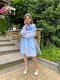 Дитяча національна сукня-вишиванка для дівчинки з українською вишивкою 134-158, фото 3