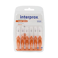 Міжзубні йоржи Interprox 4G Super Micro 0.7 мм 6 шт