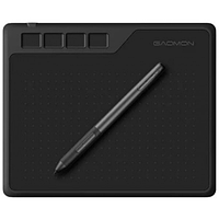 Графический планшет для рисования Gaomon S620 черный — цифровой планшет для художников и дизайнеров
