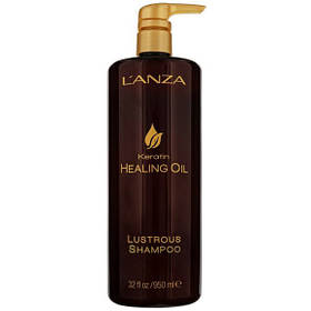Шампунь для сяйва волосся L`ANZA Keratin Healing Oil Lustrous Shampoo, 950 мл