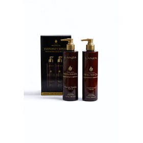 Набір для процедури відновлення волосся L`ANZA Keratin Healing Oil Emergency Service Backbar Kit