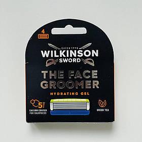Змінні леза Wilkinson Sword The Face Groomer Hydrating Gel 4 шт.