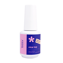 Топ для гель-лаку без липкого шару "Nice top", ТМ "Easy" 15 мл