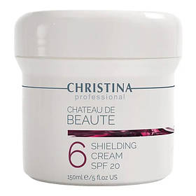Захисний крем для обличчя, Christina Chateau Shielding Cream SPF20 (Step 6)