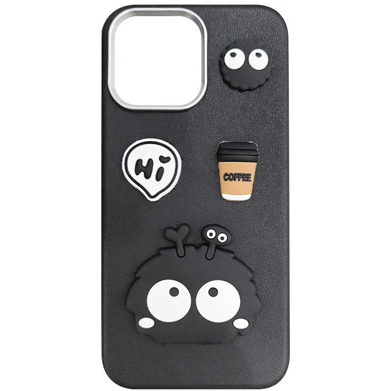 Чохол TPU Leather Toys для Samsung Galaxy A06 Monster / Black