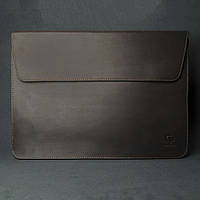 Шкіряний чохол для MacBook 13", шкіра Crazy Horse шоколад