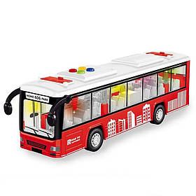 Інерційний іграшковий автобус 98051, червоний