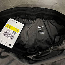 Чоловічі спортивні шорти Nike Big Swoosh Grey шорти Найк Біг Свуш сірі пряме лого літо, фото 3