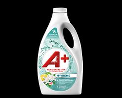 Гель для прання білих речей A+ Hygiene на 65 прань 2,925л