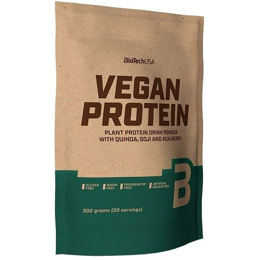 Комплекс рослинних білків BioTech Vegan Protein 500 g Banana