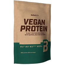 Комплекс рослинних білків BioTech Vegan Protein 500 g Banana