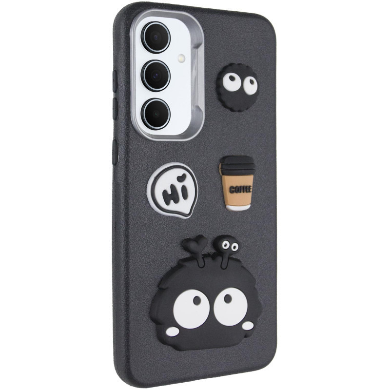 Чохол TPU Leather Toys для Xiaomi Redmi Note 13 Pro 4G / Poco M6 Pro 4G Monster / Black