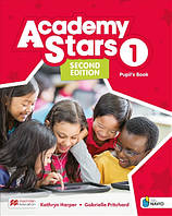 Academy Stars Second Edition Level 1 Pupil's Book with Navio App + Digital / Учебник: английский язык 1 класс