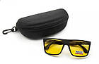 Окуляри жовті для водіїв, вечірні Polar Eagle PE8532 polarized, фото 6