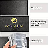 Альбом для колекціонування монет 312 кишень, фото 5