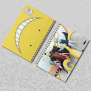 Скетчбук А5 48 арк. 150 гр.м² Ansatsu Kyoushitsu / Клас убивць 016