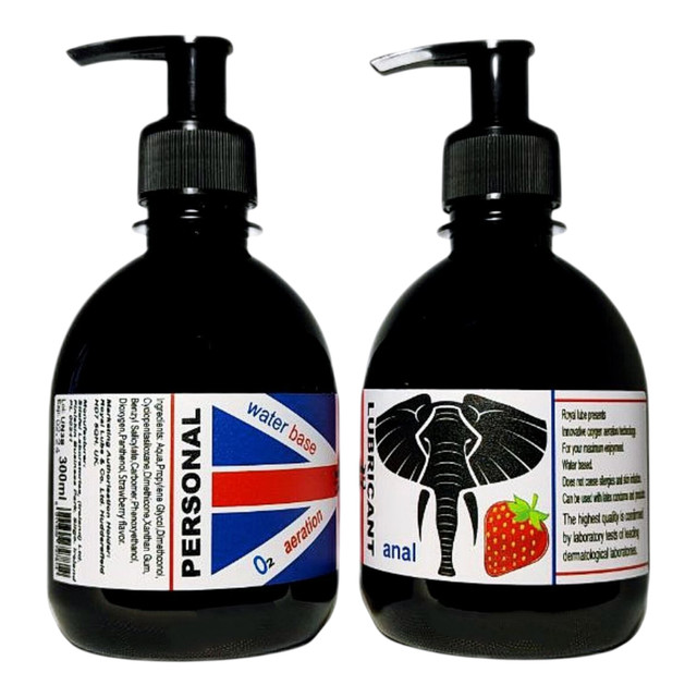 Анальне мастило лубрикант на водній основі з ароматом Полуниці 300 мл