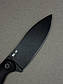 Ніж туристичний 2-2356В чорний сталь 65х13 KN1017, фото 7