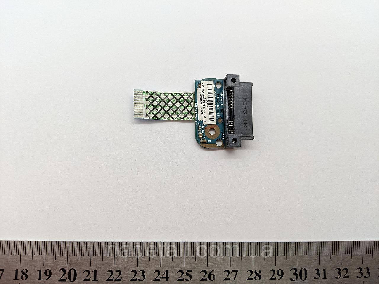 Шлейф ODD/DVD Samsung 355V5, LS-8862P, фото 1