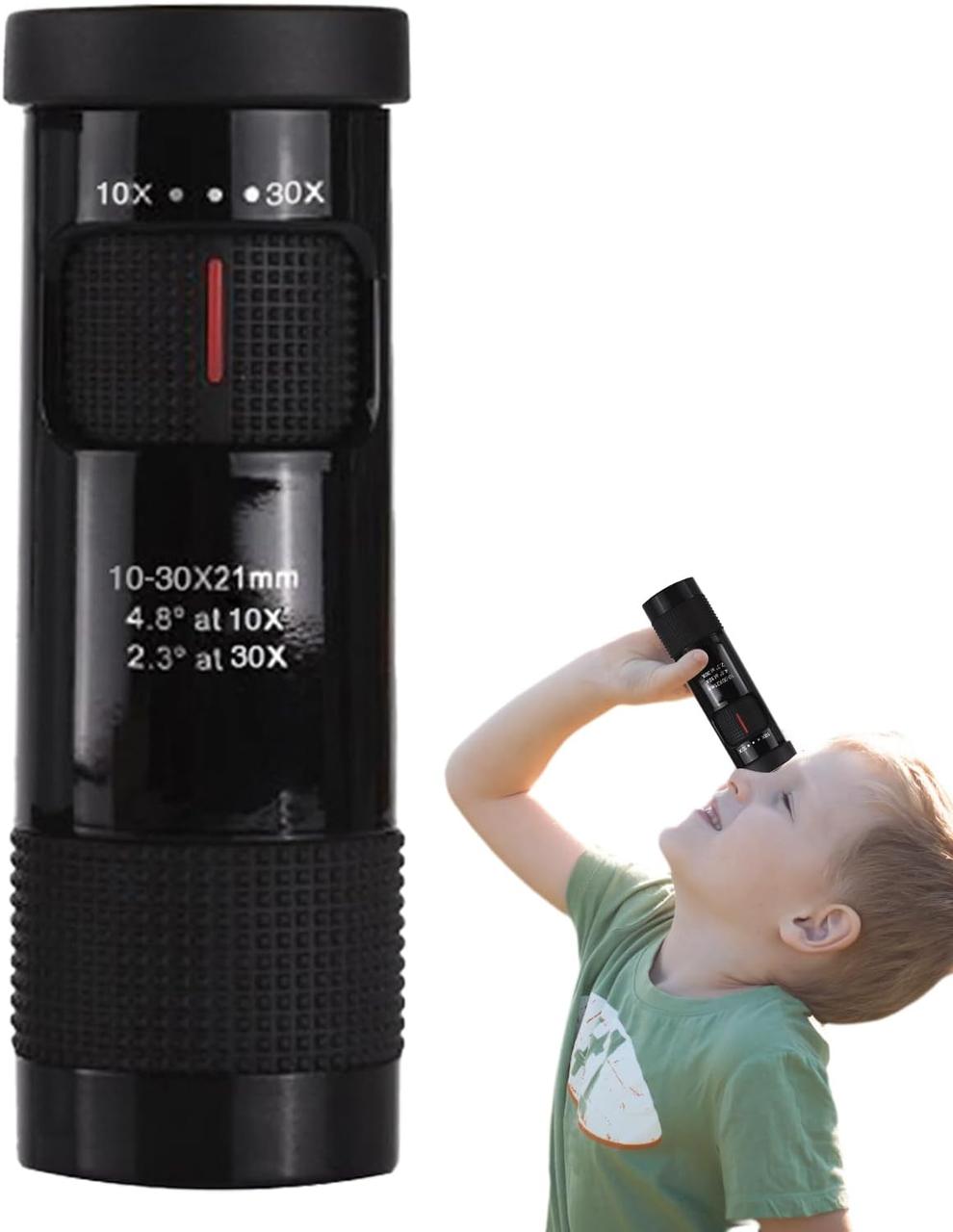 Компактний монокуляр HD Zoom 10-30x21