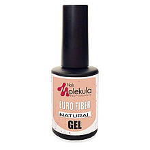 Файбер-гель від Nails Molekula Euro Fiber Gel Natural 12 ml