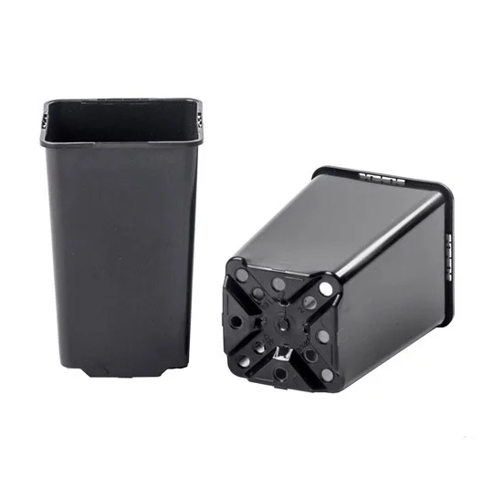 Горщик 0.8 л квадратний високий (9*9*14 см) HS0.8А