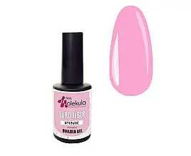 Файбер гель від Molekula Euro Fiber Gel Pink 12 ml