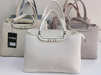 Сумка жіноча ділова шопер 30*21 см на три відділення зі штучної шкіри у різних кольорах Sasha