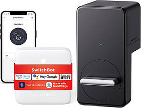 SwitchBot WiFi Smart Lock, безключовий вхідний дверний замок, розумний дверний замок, електронний розумний засув