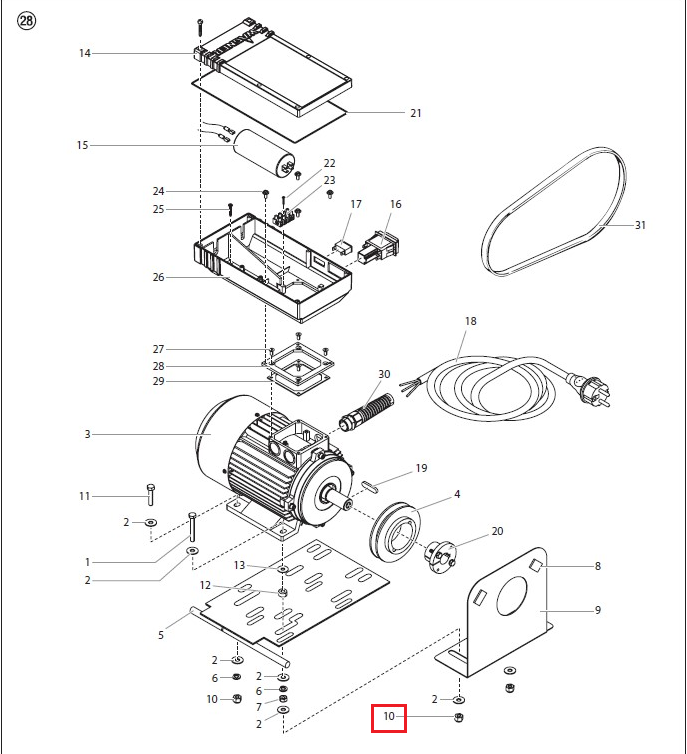 Стопорна гайка (4) TM Wagner, фото 1