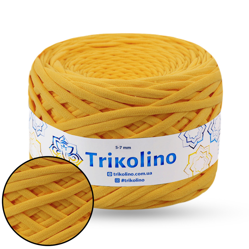Trikolino 5-7mm, Бурштиновий, 100 м