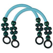 Ручки для сумки, Веста, блакитні, пара