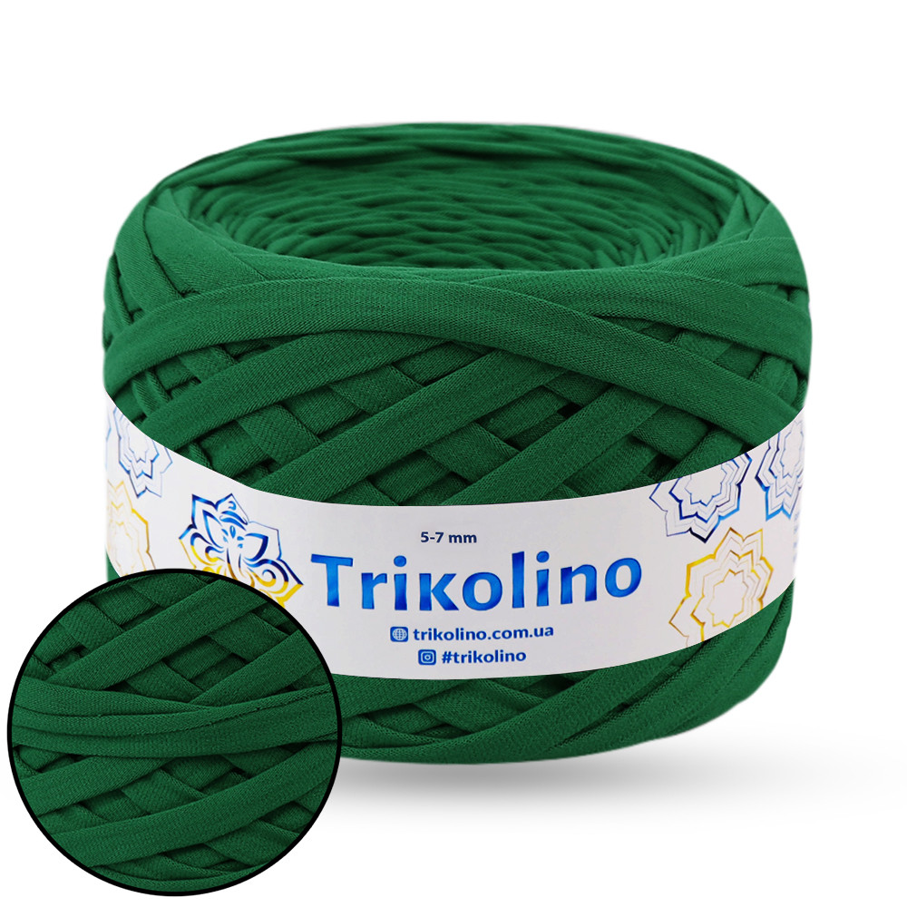 Trikolino 5-7mm, Морський зелений, 100 м