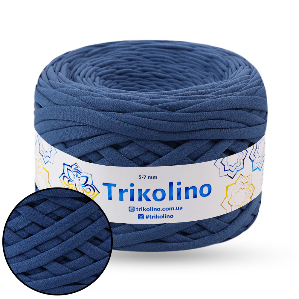 Trikolino 5-7mm, Синій, 100 м