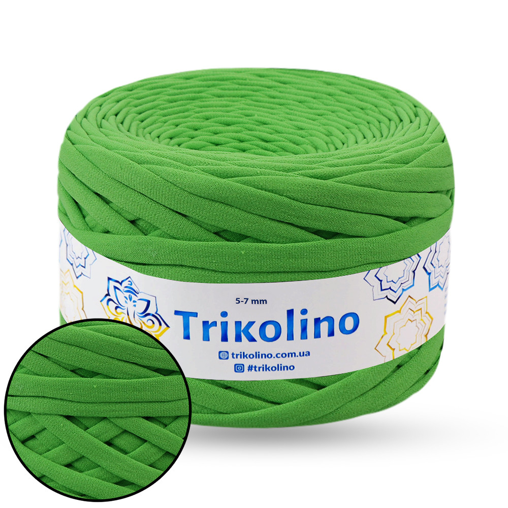 Trikolino 5-7mm, Яскраво-зелений, 100 м