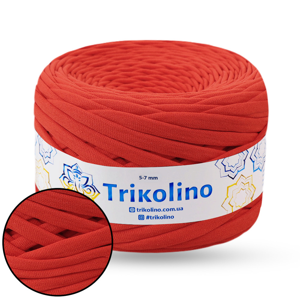 Trikolino 5-7mm, Червоний, 100 м