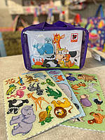 Іграшка м'яконабивна розвиваюча Книжка "Тварини" МС 070301-03, фото 3