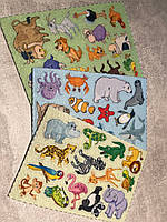Іграшка м'яконабивна розвиваюча Книжка "Тварини" МС 070301-03, фото 4