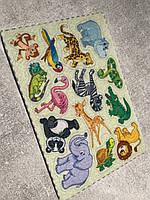 Іграшка м'яконабивна розвиваюча Книжка "Тварини" МС 070301-03, фото 5