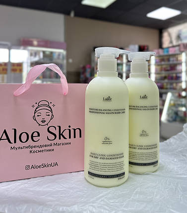 Зволожуючий кондиціонер для волосся Lador Moisture Balancing Conditioner 530мл, фото 1