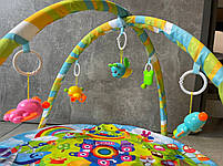 Розвиваючий килимок з брязкальцями 5шт 116 розмір 75-65-52см., фото 5