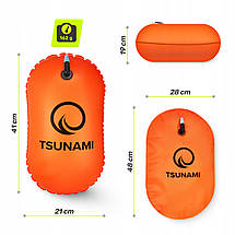 Буй для плавання TSUNAMI Basic надувний TS0008 Poland, фото 5