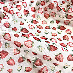 Сітка полуничний щербет пружна еластична 150 см.