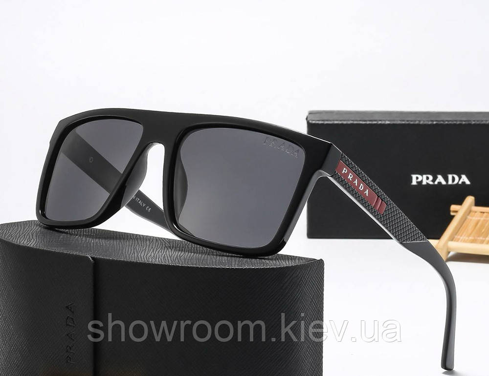 Сонцезахисні окуляри маска Pr 69022 black